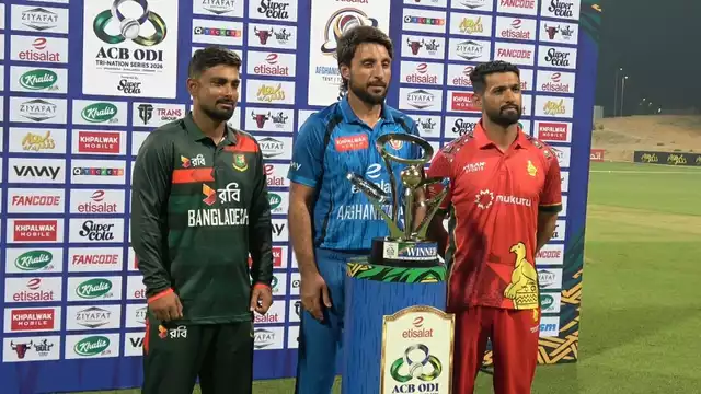 আরব আমিরাতের ত্রিদেশীয় সিরিজে ফেভারিট আফগানিস্তান