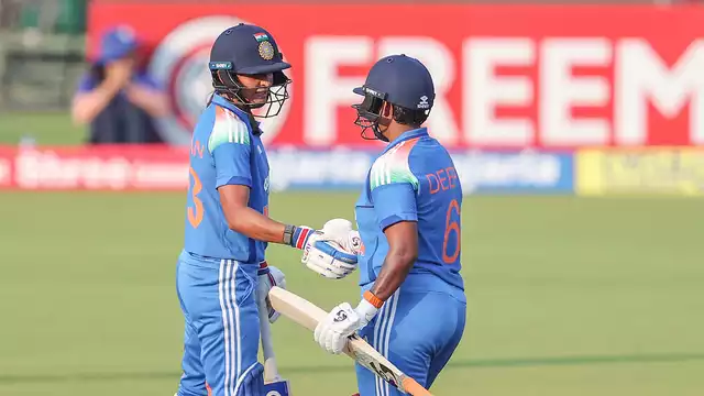 হারমনপ্রীত ও দীপ্তির জোড়া সেঞ্চুরিতে জিম্বাবুয়েকে হারিয়ে সিরিজ জয় ভারতের