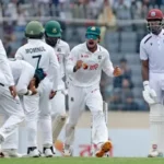 মিরপুর টেস্টে ওয়েস্ট ইন্ডিজের বিপক্ষে বাংলাদেশের ২৭ রানের লিড
