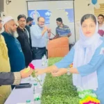 লালমোহনে হা-মীম রেসিডেন্সিয়াল কলেজের নবীন শিক্ষার্থীদের বরণ