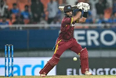 শাই হোপের অপরাজিত ১৬২ রানে ভারতকে হারিয়ে ওয়েস্ট ইন্ডিজের