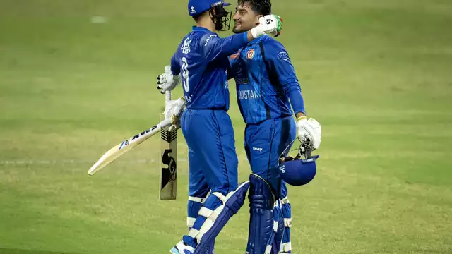 শারজাহতে জিম্বাবুয়েকে ১৯ রানে হারিয়ে সিরিজ জয় আফগানিস্তানের